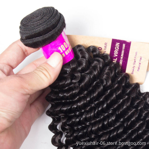 Kinky Curly Hair Weave Manufacture Raw Unprocessed Grade 9A Malaysian Bundles Mink Wholesale Cuticle Aligned Human Hair Supplier